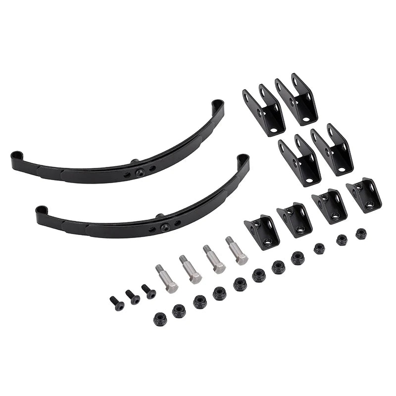 INJORA Steel Leaf Springs for 1/14 Tamiya RC Tractor Truck – Front and Rear