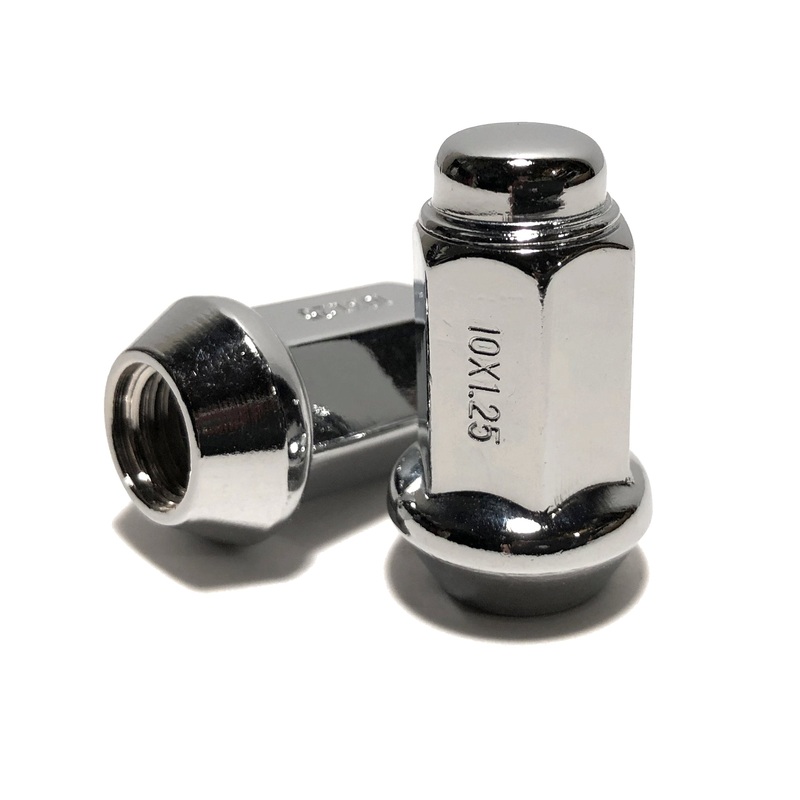 10×1.25 Tapered Base Lug Nut 14mm Hex ATV UTV Kodiak Banshee Raptor ITP