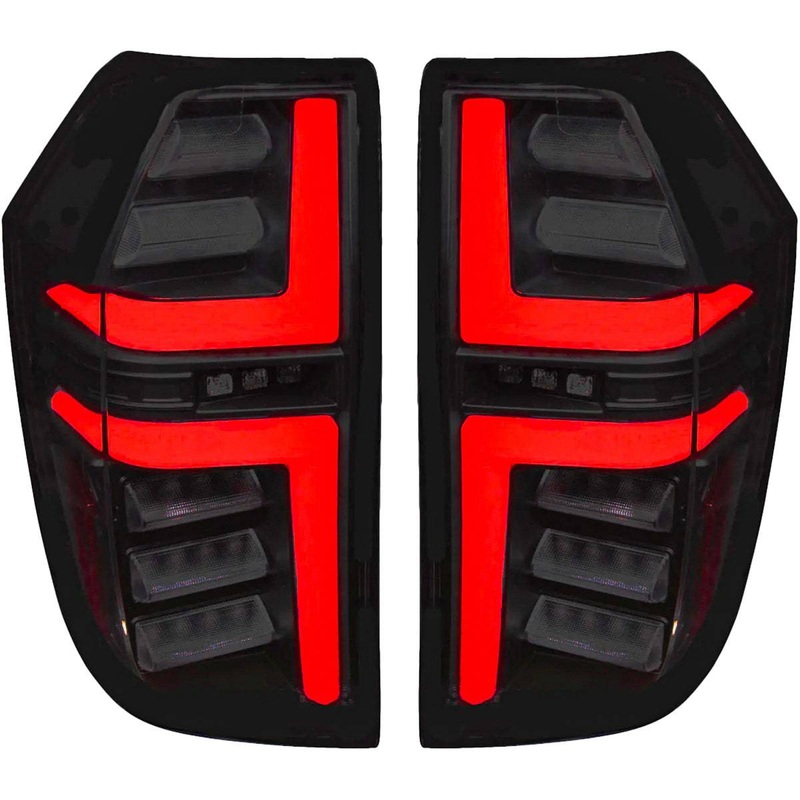 2021-2024 Chevrolet Tahoe/Suburban RECON Smoked OLED Tail Lights with Startup Sequence & Amber Turn Signals