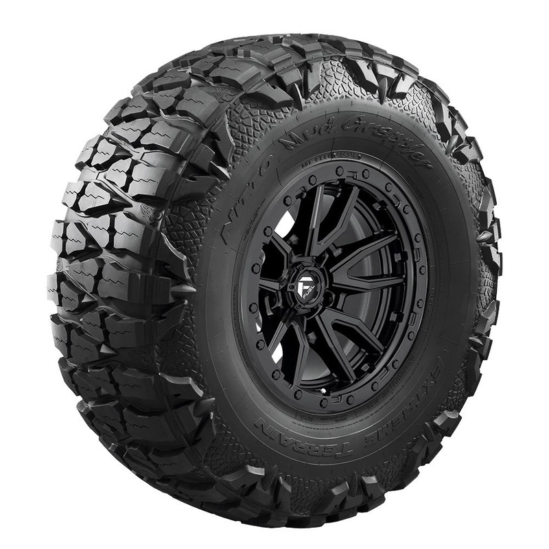 33×12.50R17/10 Nitto Mud Grappler Tires Set of 6