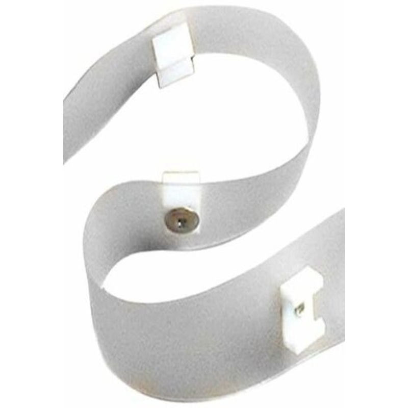 RV Designer A115, Clear Glide Tape #9, 1/2 inch Glides, 72 inches, Window Covering Hardware