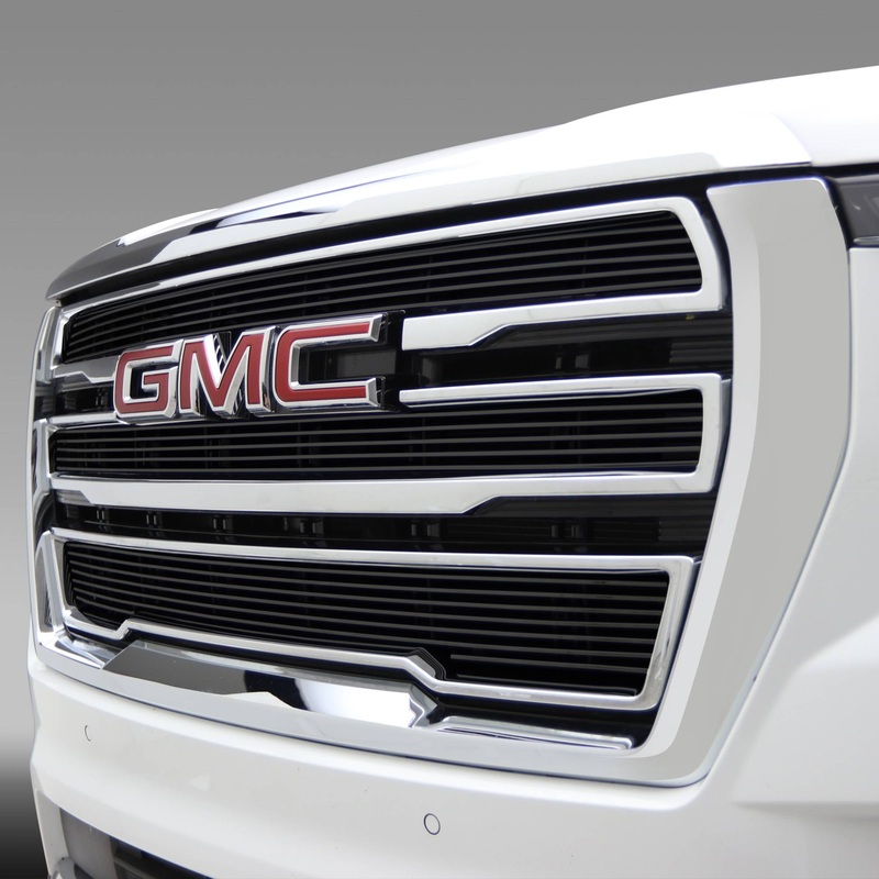 T-REX Grilles 21173B Black Aluminum Horizontal Grille Fits 2020-2023 GMC Yukon Yukon XL