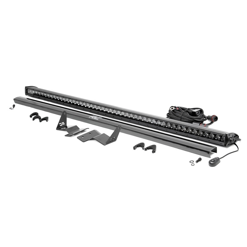 LED Light Kit | Upper Windshield | 50″ Black Single Row | Ford Bronco (21-24)