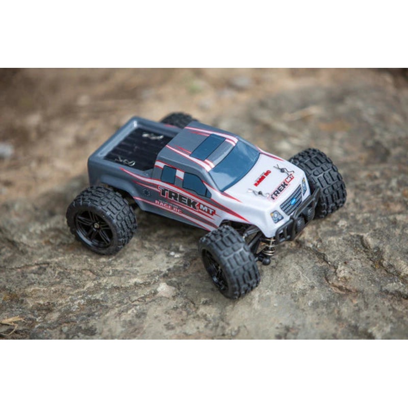 RAGE RC Mini Trek MT 1/24 RTR Monster Truck – Gray