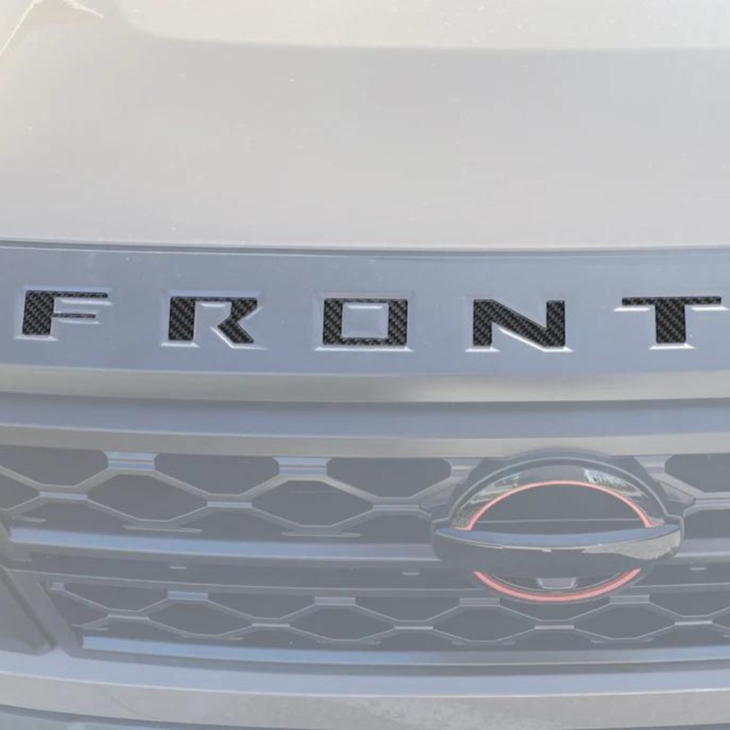 Tufskinz Grille Letter Inserts for Nissan Frontier (2022-2024)