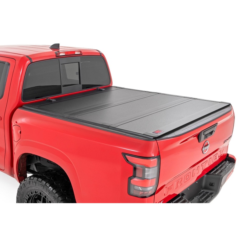 Hard Tri-Fold Flip Up Bed Cover | 5′ Bed | Nissan Frontier 2WD/4WD (22-24)