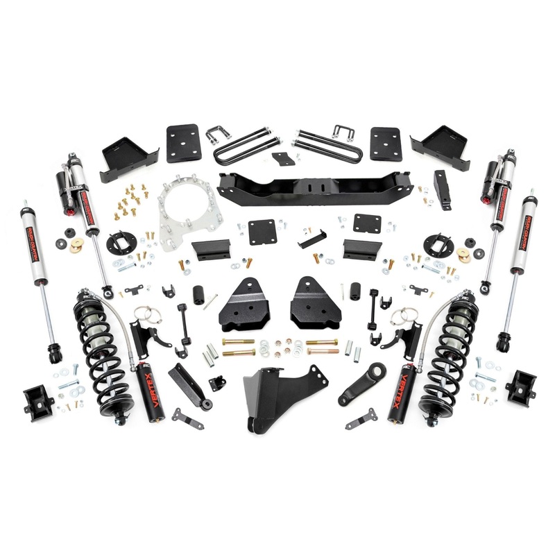 Rough Country 6 Inch Lift Kit Diesel No OVLD C/O Vertex Fits Ford F-350 4WD 2017-2022