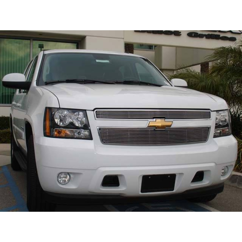 T-REX Grilles 20051 Polished Aluminum Horizontal Grille Fits 2007-2013 Chevrolet Avalanche LTZ