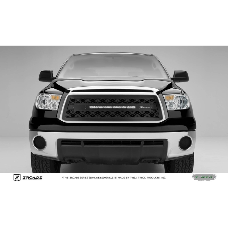 ZROADZ Z319631 Black Mild Steel Main Grille Fits 2010-2013 Toyota Tundra