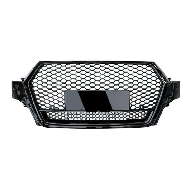 2016-2019 Audi RSQ7 Style Honeycomb Grille with Lower Mesh | 4M Q7/SQ7