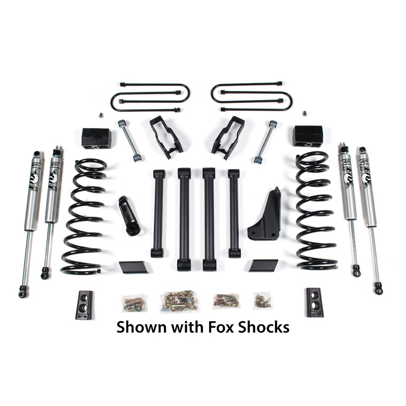 BDS Suspension 4″ Suspension Lift Kit – 2010-2013 RAM Dodge 3/4 Ton Power wagon 616H