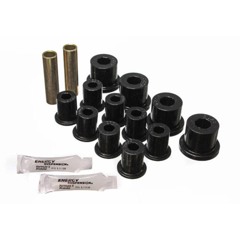 Energy Suspension 2.2103G Leaf Spring Bushing Set Fits 76-86 CJ5 CJ7