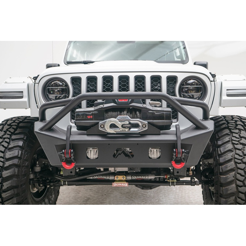 Fab Fours Inc. JL18-B4752-B Front Bumper Fits Jeep Wrangler