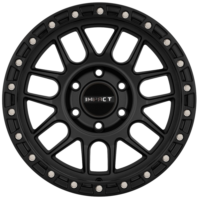 Impact Offroad 17X9 Offroad Wheel 8808 |6X139.7 PCD |0mm Offset |106.1mm CB Satin Black Rims
