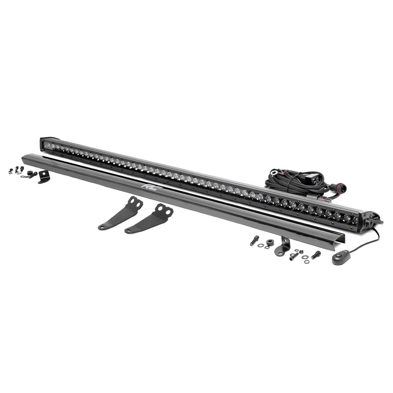 LED Light | Lower Windshield | 50″ Black Single Row | Polaris General/General XP