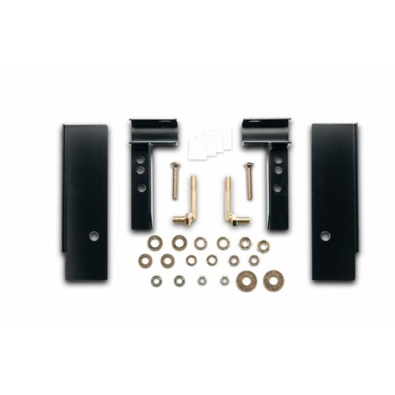 RealTruck Backrack Hardware Kit Compatible with use w/Standard Bed, Black, No Drill | 30127 | Compatible with RAM 1500 2009-2022