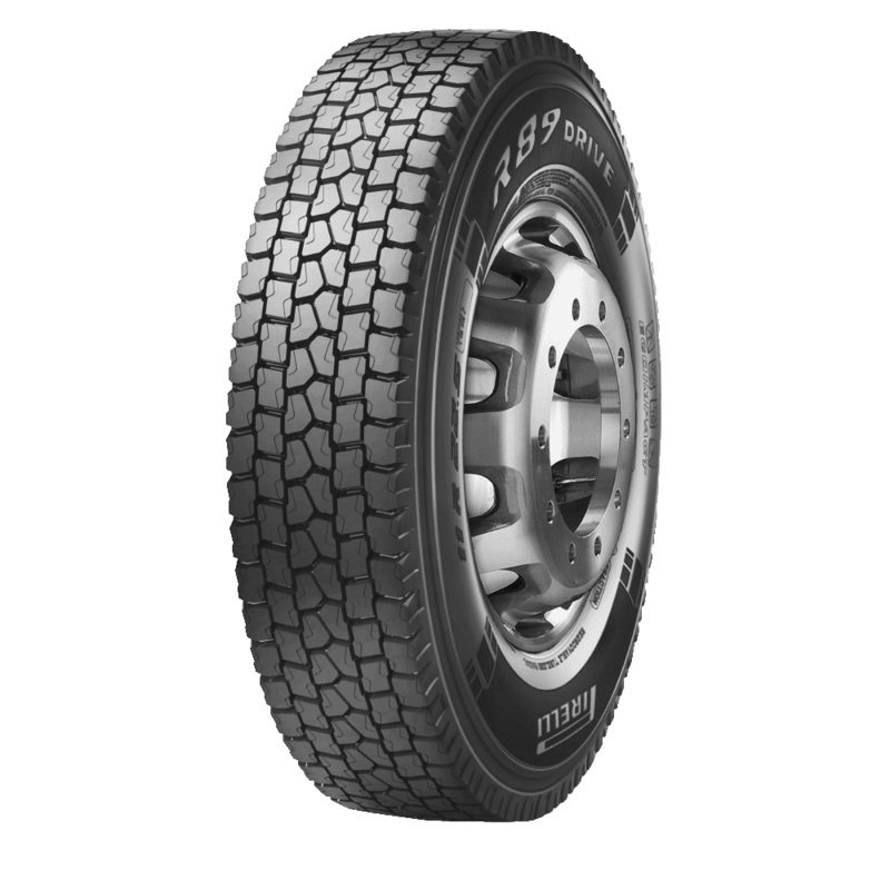 Set of 2 Tires 11R22.5 Pirelli R89 Drive Open Shoulder 16 Ply L 146/143