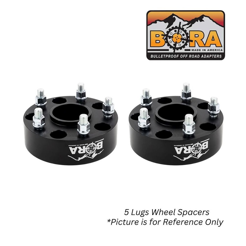 BORA 2005-2015 Toyota Tacoma 2WD Aluminum 0.75″ Wheel Spacers  (Bolt Pattern 5×114.3 / Hub Bore 60.1) (Sold by Pair)