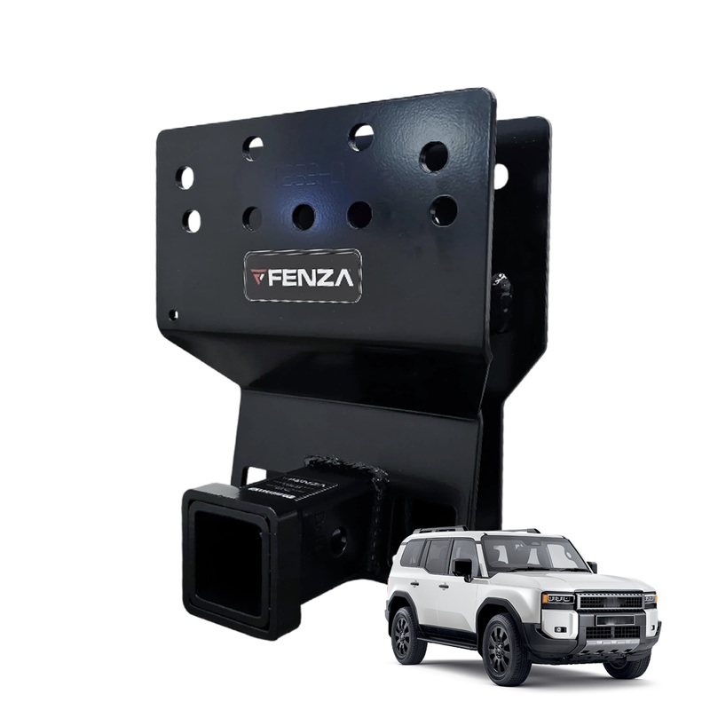 FENZA Towing Trailer Hitch Receiver Compatible with Toyota Land Cruiser Prado LC250 and Lexus GX 550 accessories Installation hardware included 2024 2025