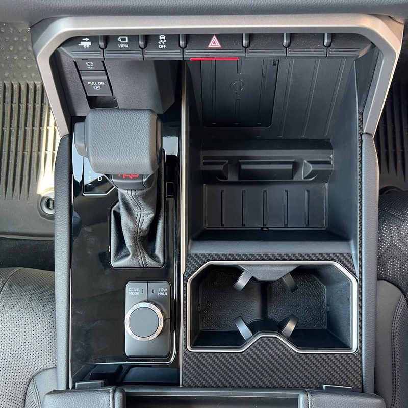Tufskinz Center Cup Holder Accent Trim for Tundra (2022-2024)