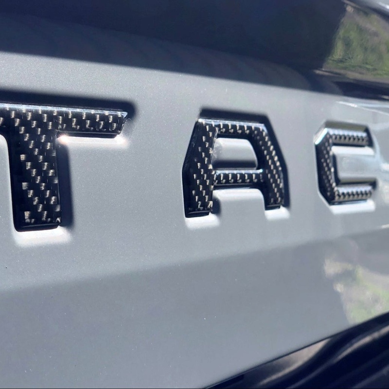 Tufskinz “TACOMA” Tailgate Letter Inserts for  Tacoma (2016-2023)