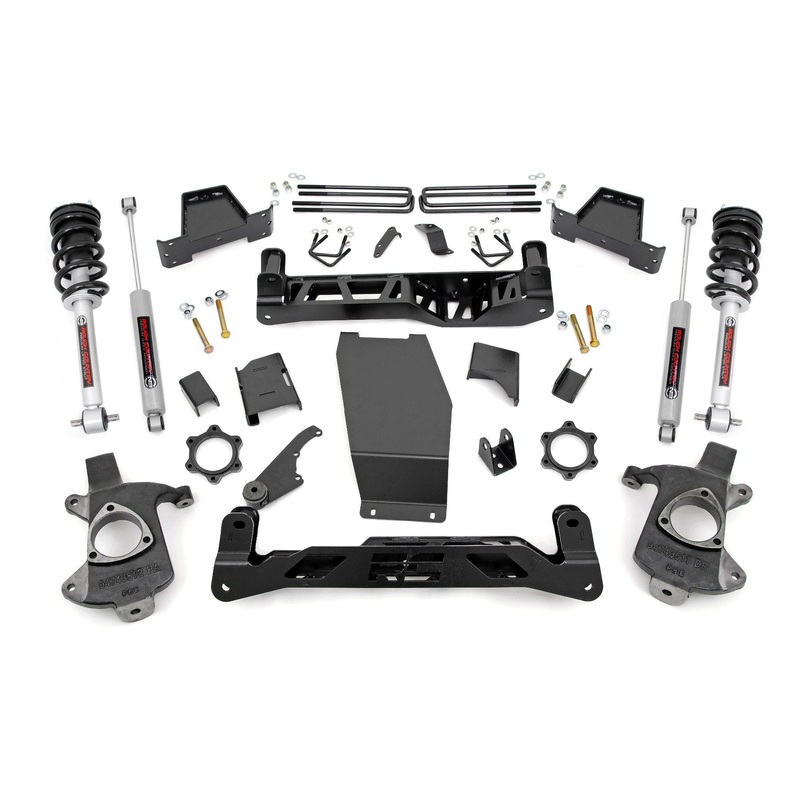 6 Inch Lift Kit | Alum/Stamp Steel | N3 Struts | Chevy/GMC 1500 (14-18 & Classic)