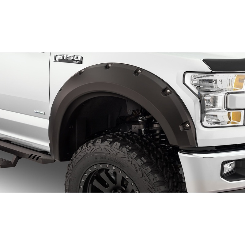 Fender Flares Max Pocket Style 2Pc Rear 20100-02