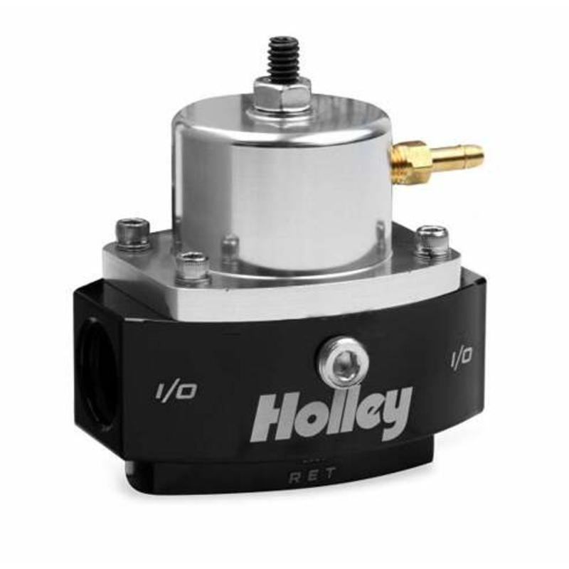 Holley Performance 12-879 Adjustable Billet By-Pass Fuel Regulator