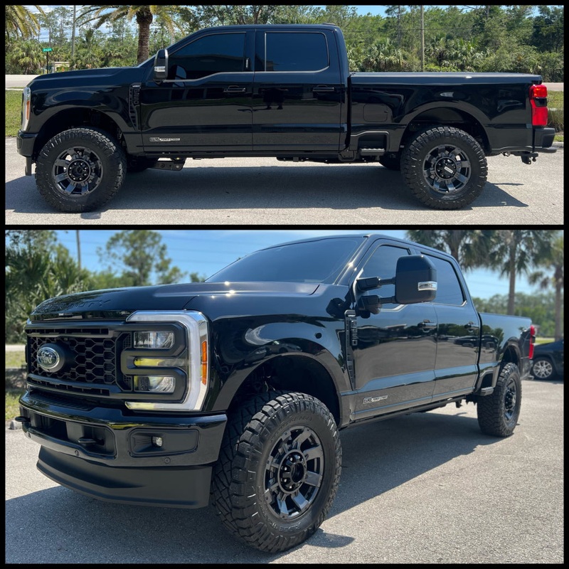 2023+ FORD F-250 & F-350 2.5″ PREMIUM LEVELING SYSTEM