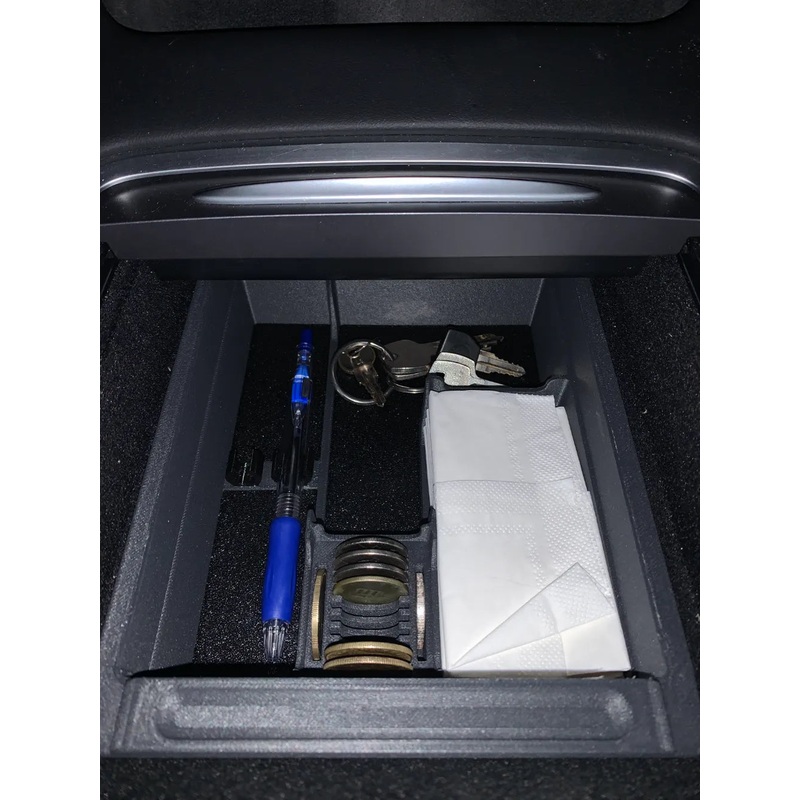 3D Printed Tesla Accessory – Tesla Model Y Organizer Tray