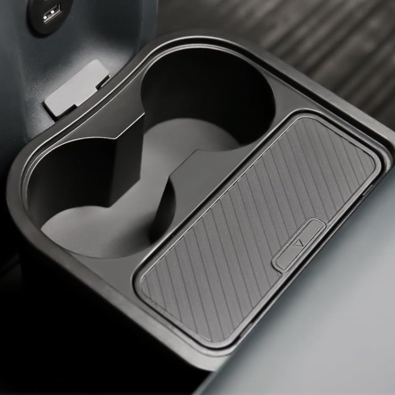 Aspire Rear Cup Holder Trash Can Storage Box for Maverick (2022-2025)