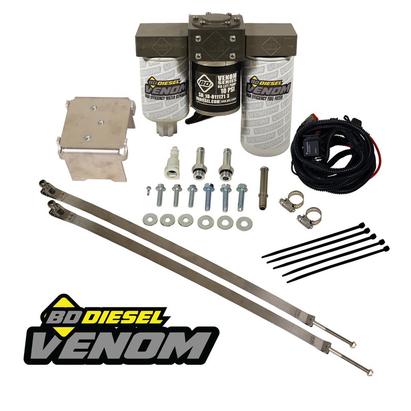 BD Venom Duramax Fuel Lift Pump c/w Filter & Separator – Chevy 2011-2016 6.6L