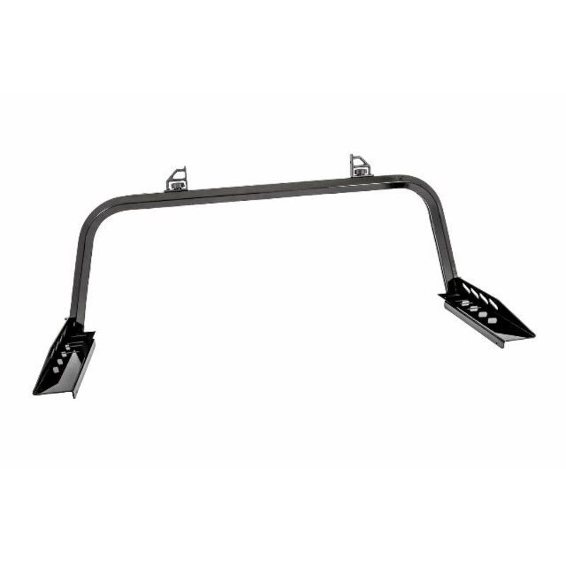 Dee Zee DZ95054RB Gloss Black Rear Aluminum Truck Rack