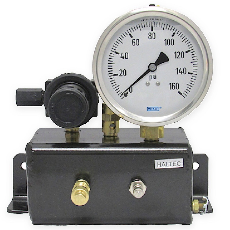 Haltec GCS-A Gauge Check Station – Liquid Filled Pressure Gauge