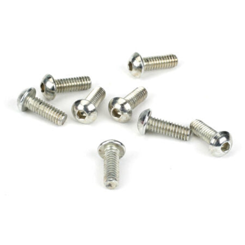 Losi 5-40 x 3/8″ Button Head Screws (8)