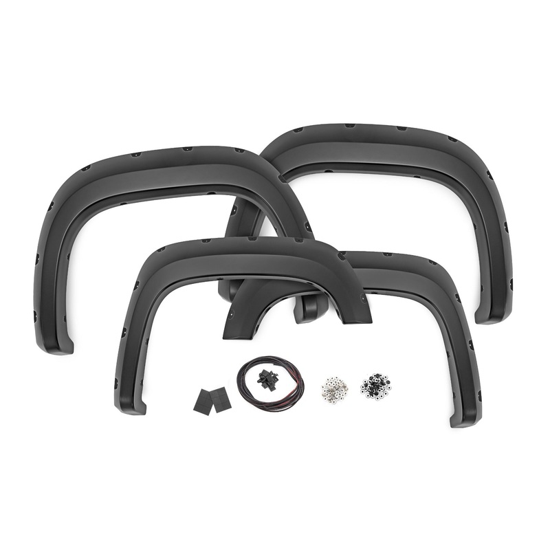 Pocket Fender Flares | GIW Graystone | 6’7″ & 8′ Bed | GMC Sierra 1500 (07-13)