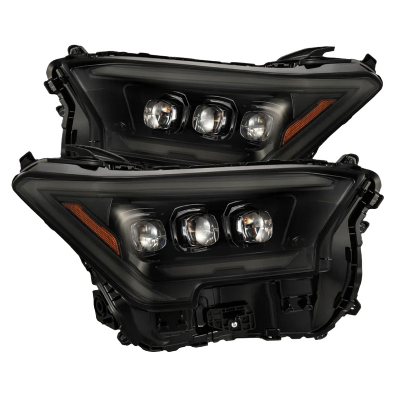 ALPHAREX 2024-2025  Toyota Tacoma NOVA-Series LED Projector Headlights Alpha-Black