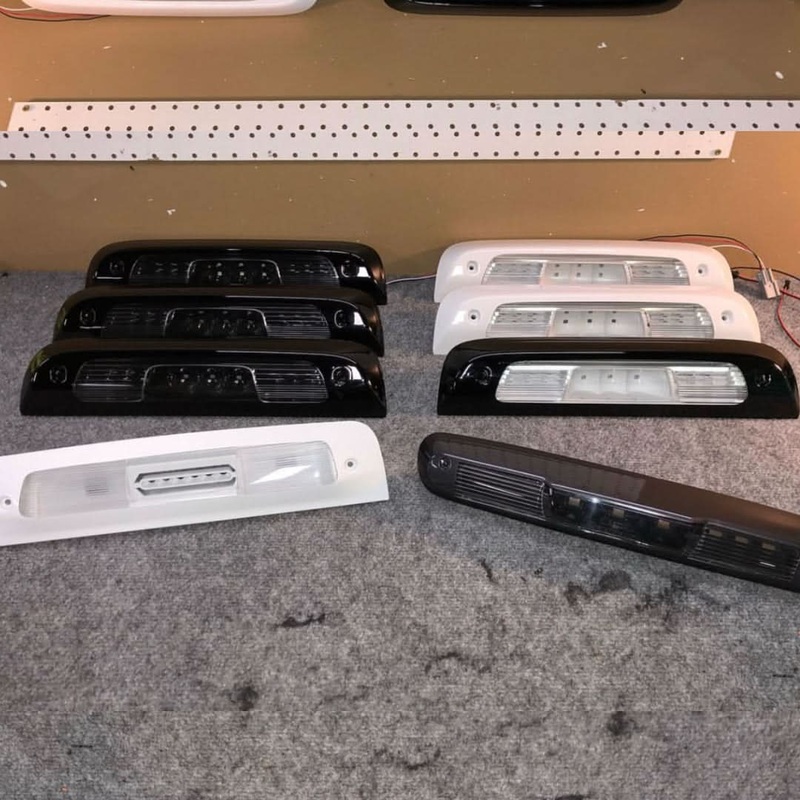 Custom Painted Third Brake Lights – Heavy Duty Trucks Only