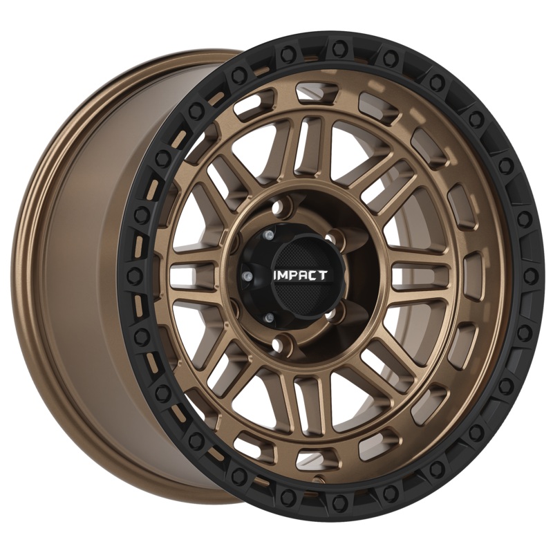 Impact Offroad 17X9 Offroad Wheel 8806|6X139.7 PCD |0mm Offset |107.7mm CB BRONZE/BLACK BEED Rims