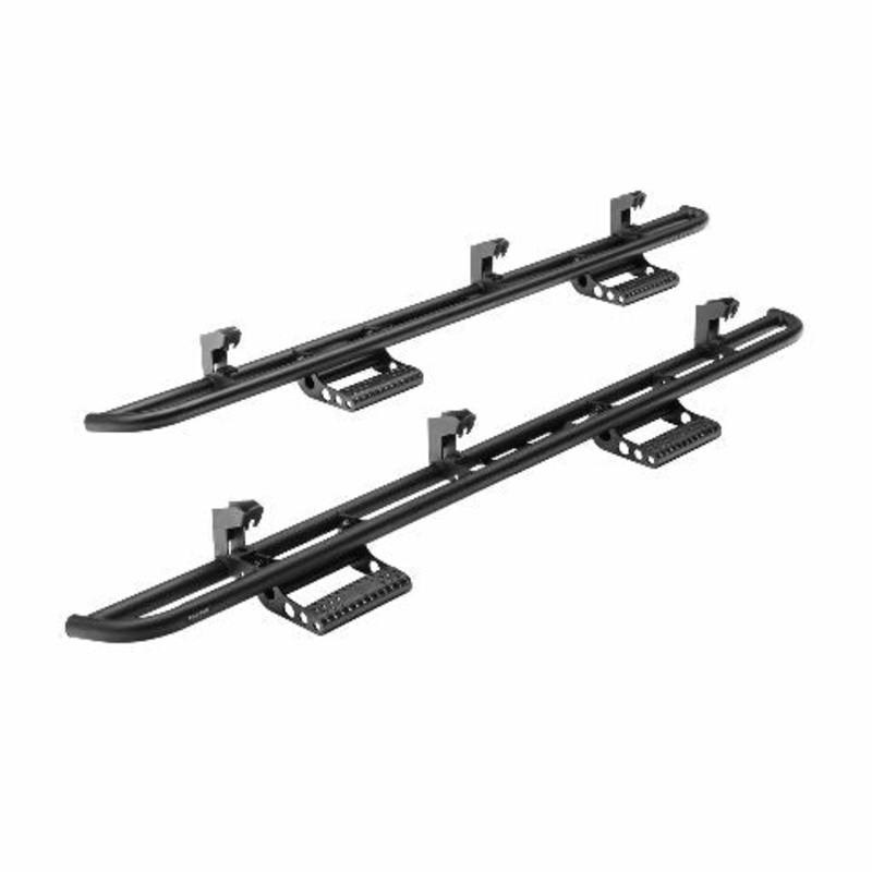 RealTruck RKR Rails for Toyota 4Runner | Cab Length, Tubular Steel, Textured Black | T104RKR4R | Fits 2010-2023 Toyota 4Runner (Does not fit 2010-2019 Limited and 2010-2013 SR5 Models) SUV, SRW Gas