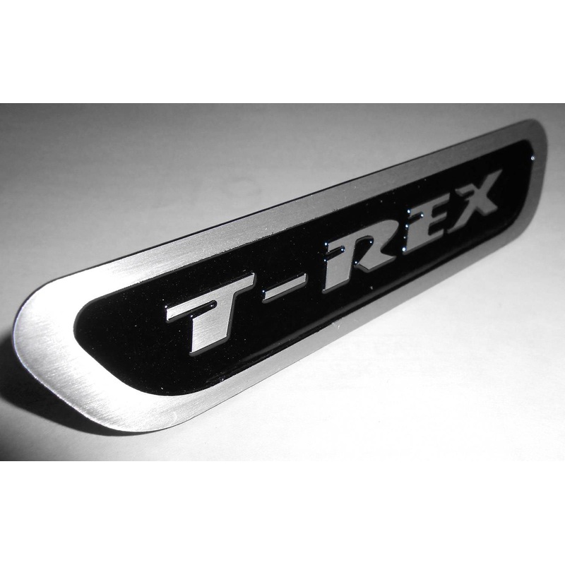 T-REX Grilles L1016 Black Aluminum Badge Logo