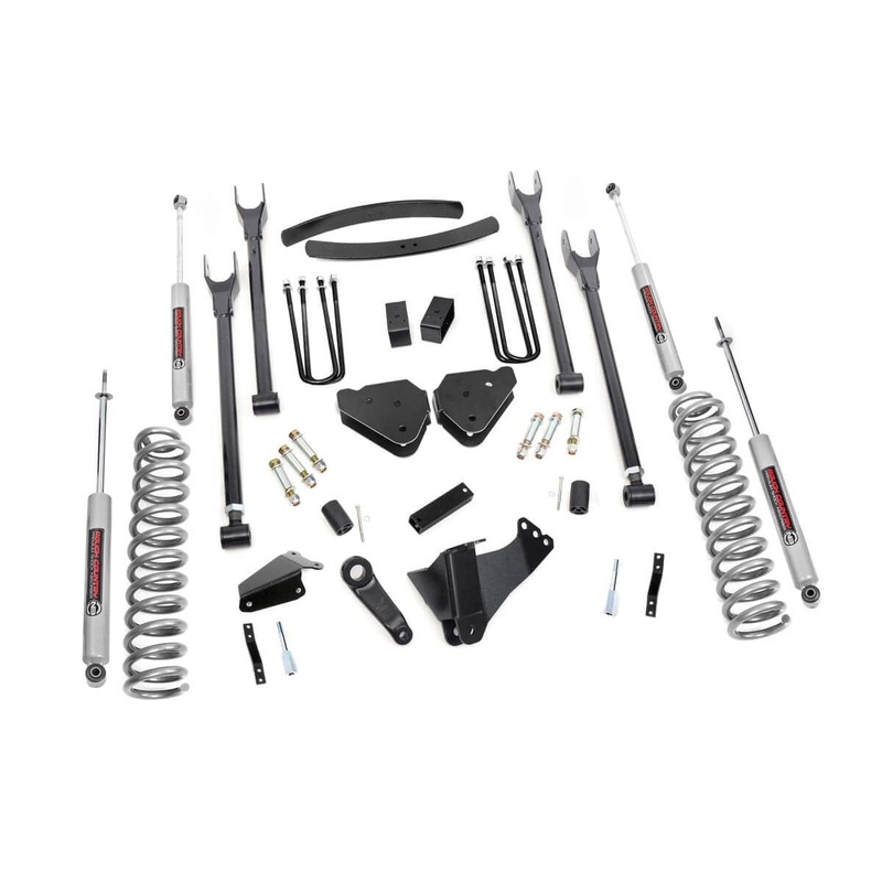6 Inch Lift Kit | Diesel | 4 Link | No OVLDS | Ford F-250/F-350 Super Duty (05-07)