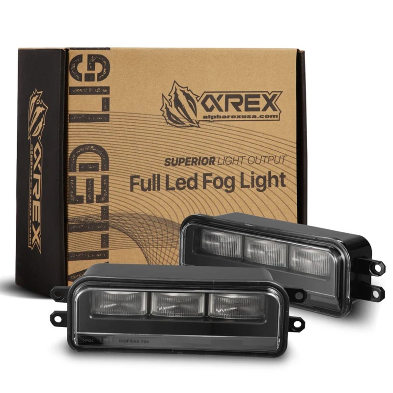 ALPHAREX 2024-2025 Toyota Tacoma DoubleTap Dual Color LED Projector Fog Lights