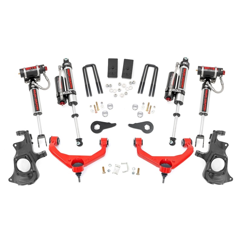 Rough Country 3.5 Inch Lift Kit Knuckle Vertex Fits Chevrolet/GMC 3500 2/4WD 2011-2019
