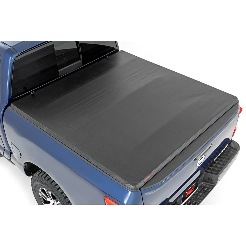 Soft Tri-Fold Bed Cover | 5’7″ Bed | No Utl Trk | Nissan Titan (17-23)