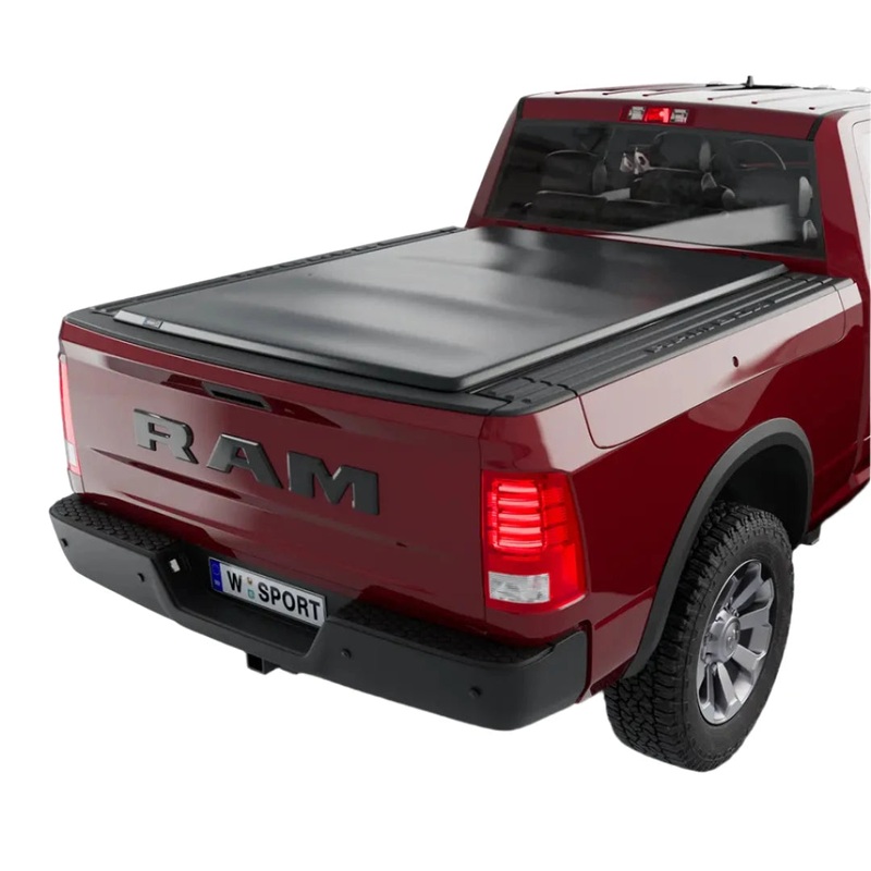 Tonneau Covers I WORKSPORT 2019-2025 Dodge RAM 1500 RAMBOX 5’7″ Bed SC3 Vinyl Trifold Soft Tonneau Cover (For Cargo Management System / Side Storage Box Model only)