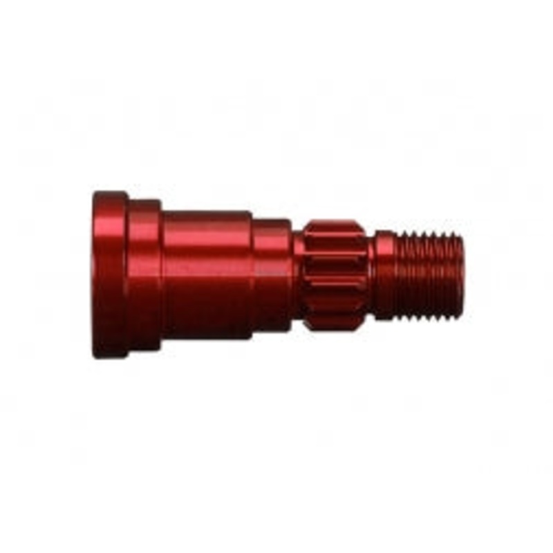 Traxxas stub axle alum red