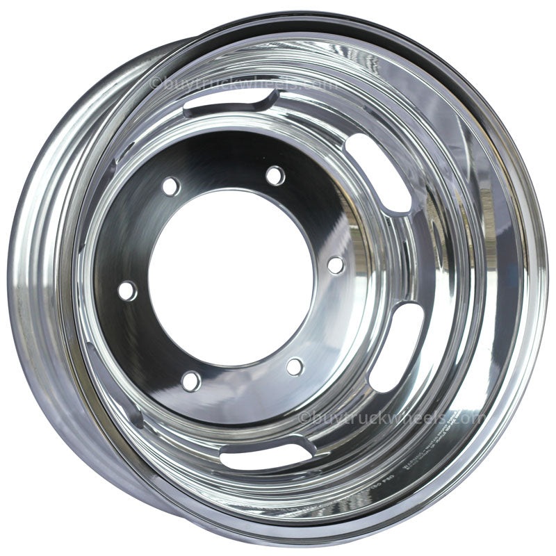 16×5.5 Alcoa 6x205mm Sprinter 3500 Mirror Polish Rear