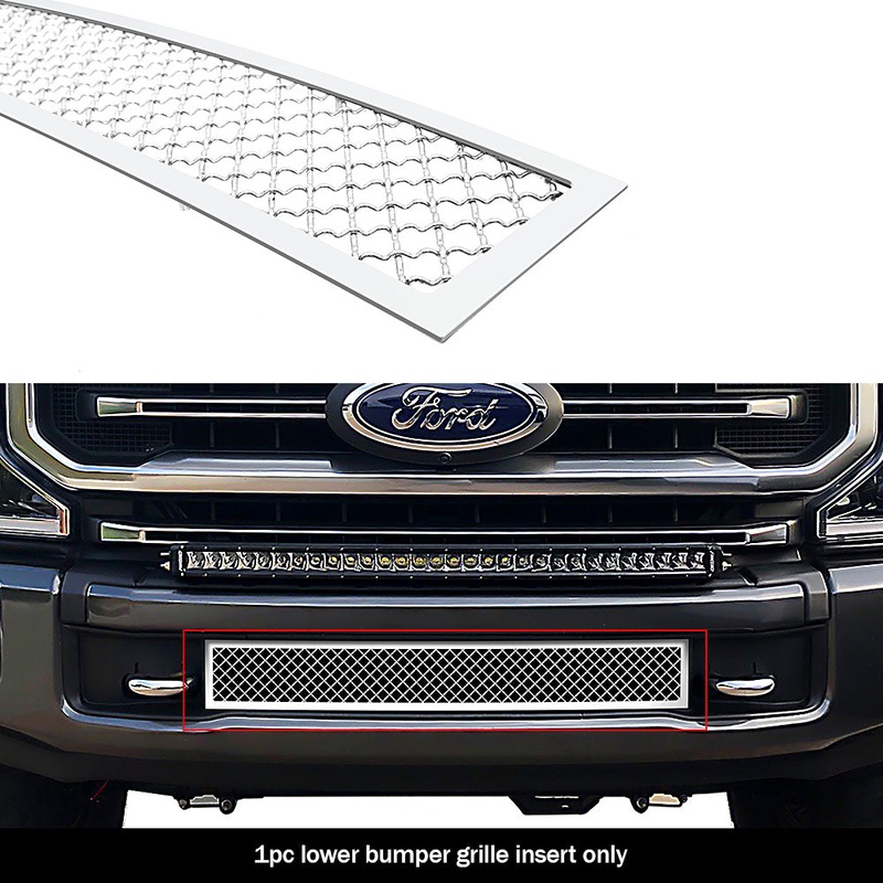 APS GR06GEJ66S Lower Bumper Mesh Grille Fits 2020-2022 Ford F-250
