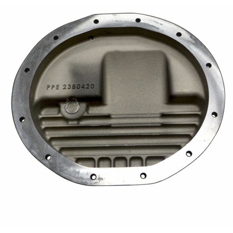 Heavy Duty Cast Aluminum Front Differential Cover 15-17 Ram 2500/3500 HD Brushed PPE Diesel